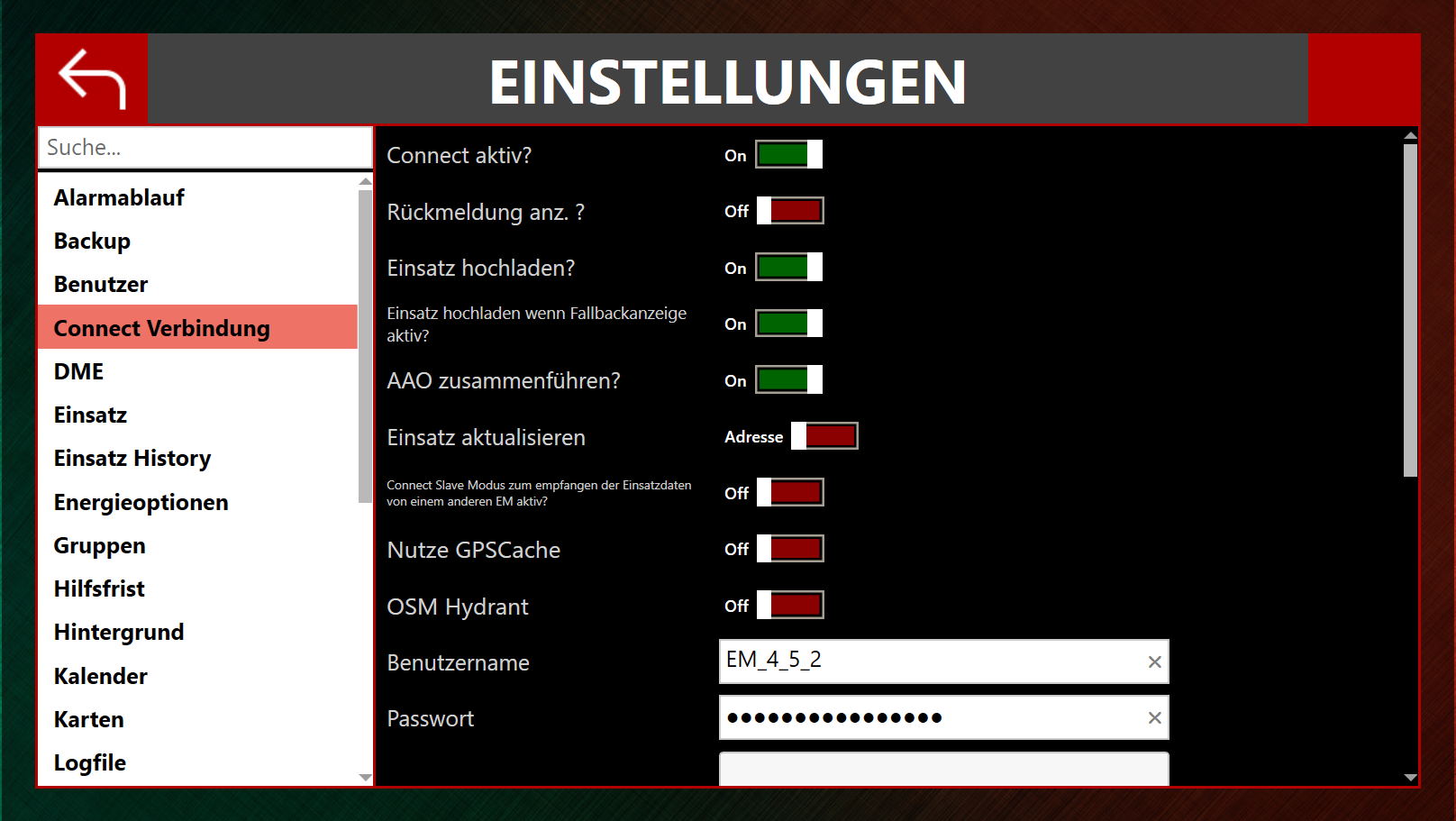 EinsatzMonitor Connect